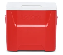 Koelbox Igloo Laguna 28 Roller Red 12 Koelbox Igloo Laguna 28 Roller Red -Bo-Camp Shop 00034519 F