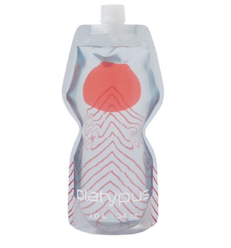 Waterfles Platypus Softbottle CC Grijs 1 Liter 1 Waterfles Platypus Softbottle CC Grijs 1 Liter