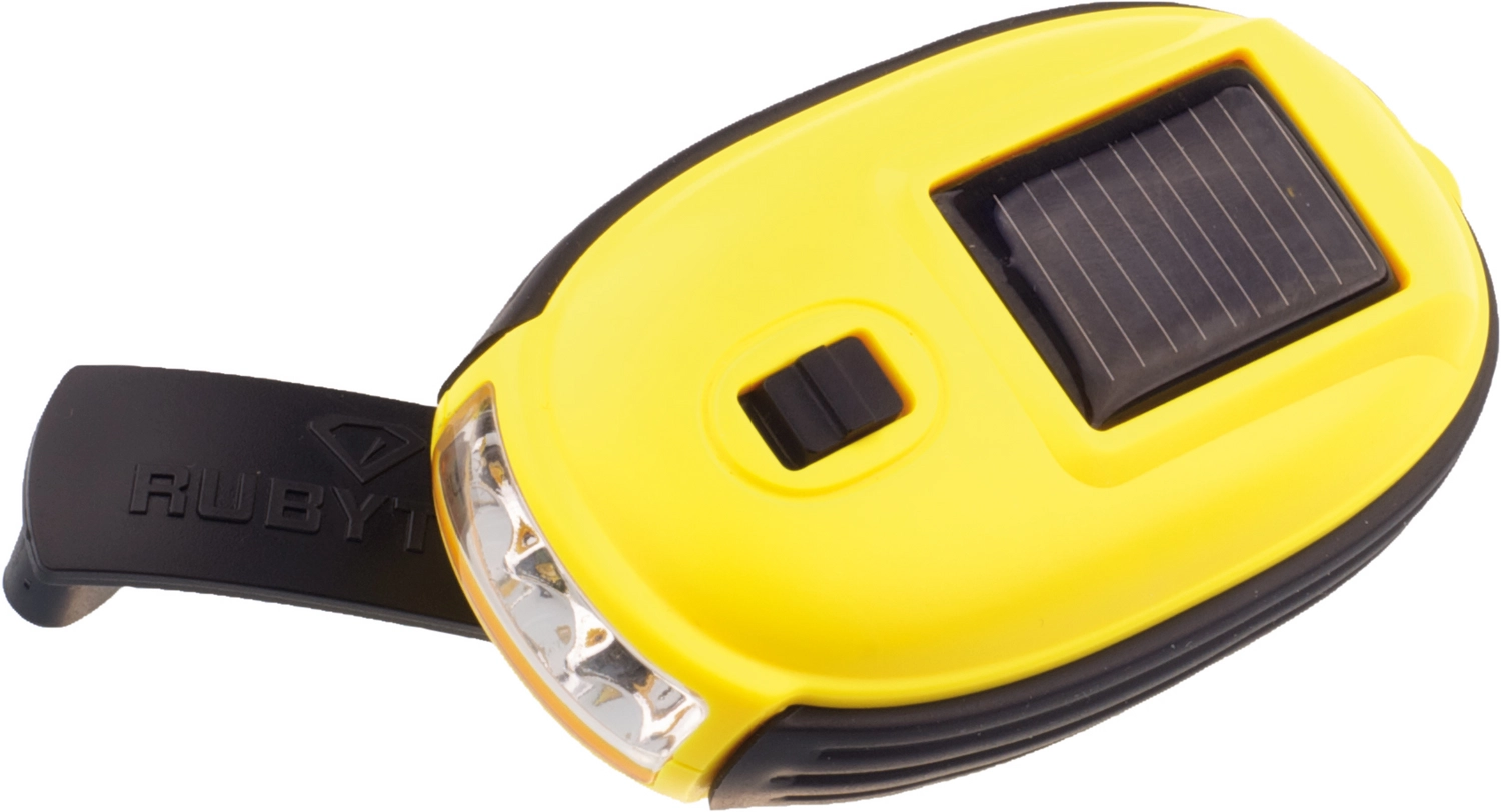 Zaklamp Rubytec Kao XL Swing Solar Yellow 1 Zaklamp Rubytec Kao XL Swing Solar Yellow