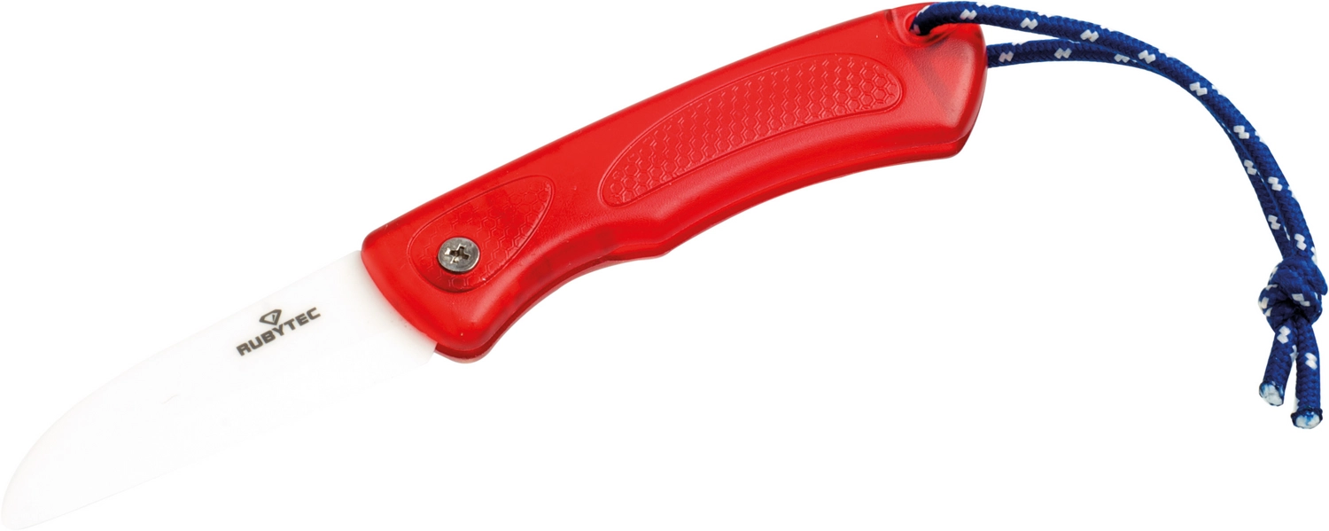 Vouwmes Rubytec Ceram Mini Transparant Red 1 Vouwmes Rubytec Ceram Mini Transparant Red