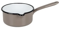 Steelpan Bo-Camp Urban Outdoor Emaille Taupe 16 Cm