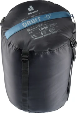Slaapzak Deuter Orbit 0G L Zip Left Arctic Ink -Bo-Camp Shop 3 Deuter 3701522 1352 Orbit 0 L arctic ink 5