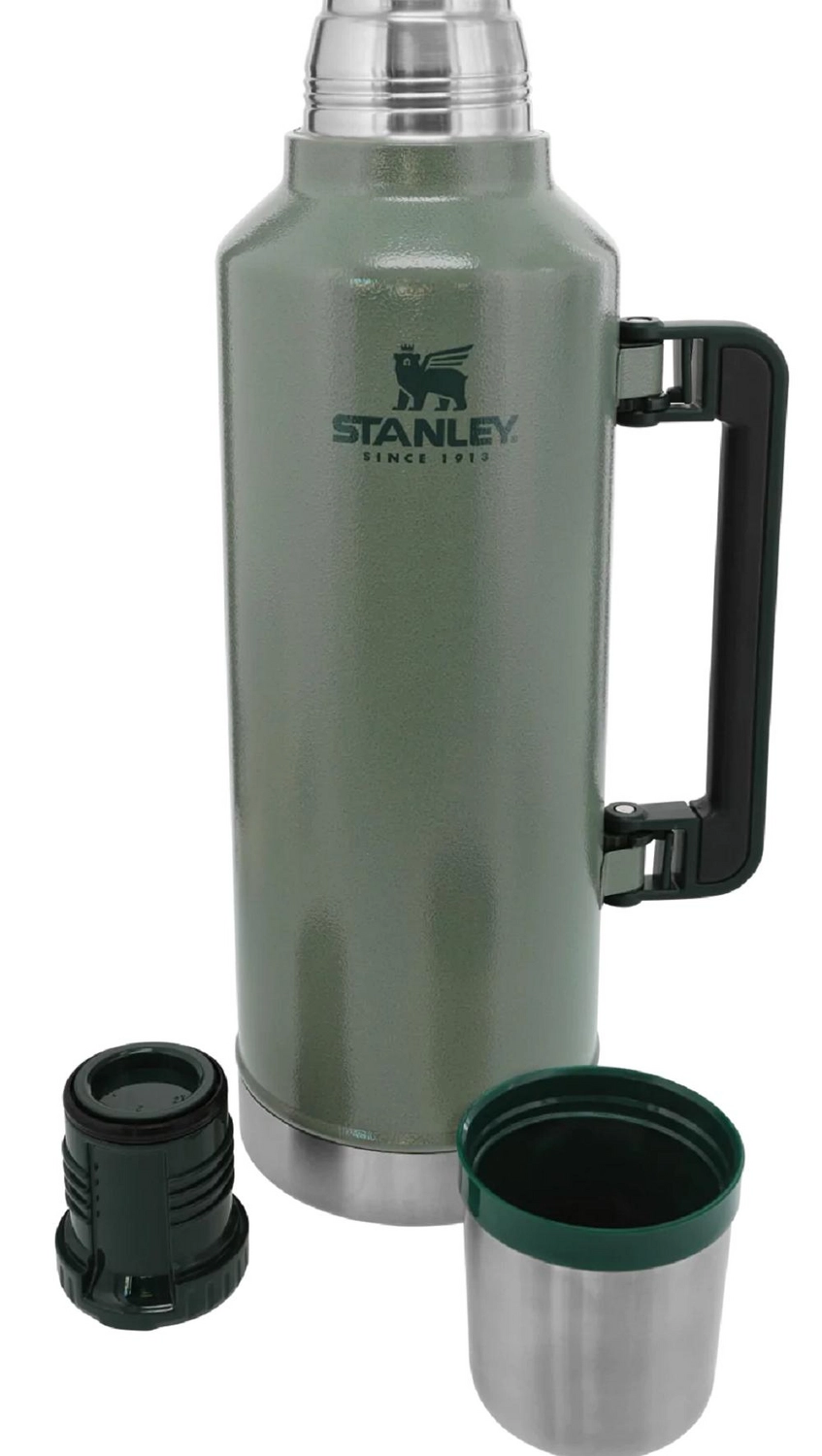 Thermosfles Stanley The Legendary Classic Bottle Hammertone Green 2,3L 3 Thermosfles Stanley The Legendary Classic Bottle Hammertone Green 2,3L - Afbeelding 3