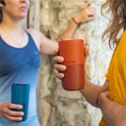 Thermosbeker Klean Kanteen Autumn Glaze 473 Ml -Bo-Camp Shop 3 tumbler flip lid thermos gerecycled rvs 473 ml 1