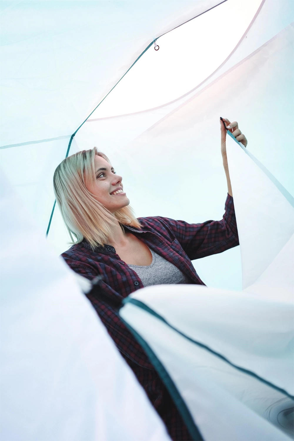 Tent Pavillo Family Dome X4 Voortent Blauw 5 Tent Pavillo Family Dome X4 Voortent Blauw - Afbeelding 5