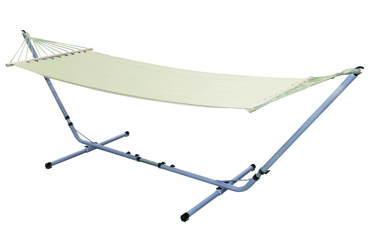 Hangmat Bo-Garden Santa Barbara Met Spreidstok Naturel 2 Hangmat Bo-Garden Santa Barbara Met Spreidstok Naturel - Afbeelding 2