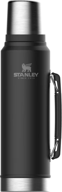 Thermosfles Stanley Legendary Classic Bottle Matte Black 1L