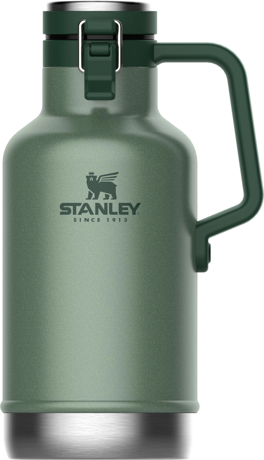 Thermosfles Stanley Classic Beer Growler Hammertone Green 1,9L 1 Thermosfles Stanley Classic Beer Growler Hammertone Green 1,9L