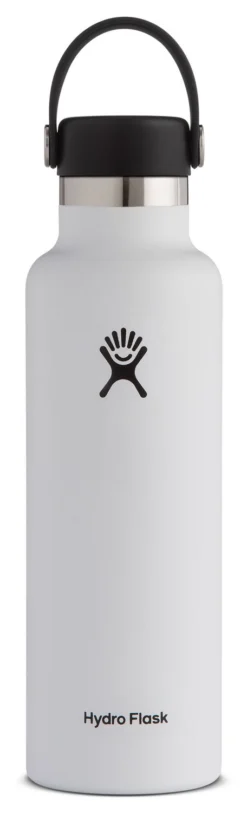 Thermosfles Hydro Flask Standard Mouth Flex Cap White 621 Ml