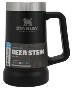 Reisbeker Stanley Adventure Vacuum Stein Matte Black 0,7L -Bo-Camp Shop Large JPG Adventure20Big20Grip20Beer20Stein2024oz20Matte20Black 5