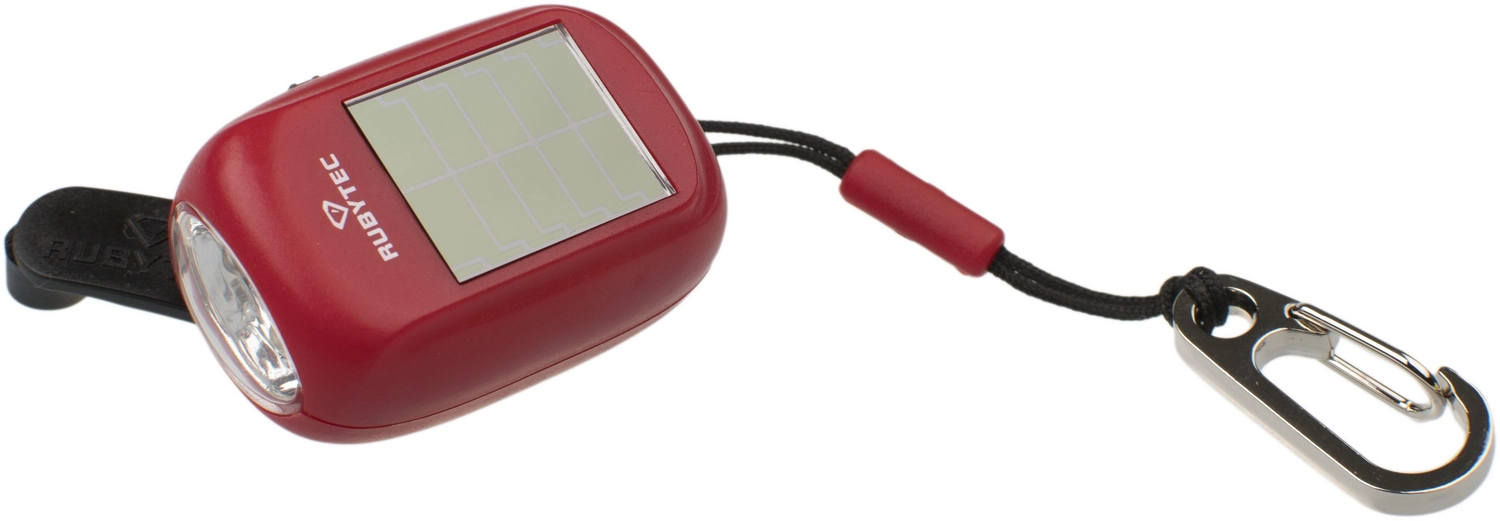 Zaklamp Rubytec Kao Clip Flashlight Red 1 Zaklamp Rubytec Kao Clip Flashlight Red