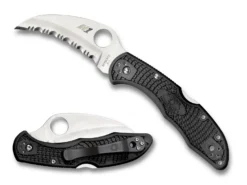 Vouwmes Spyderco Tasman Salt 2 Serrated Black