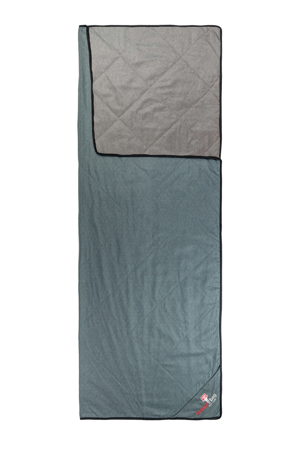 Deken Grüezi Wellhealth Blanket Wool Deluxe Smoky Blue Grey 1 Deken Grüezi Wellhealth Blanket Wool Deluxe Smoky Blue Grey