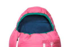 Slaapzak Grüezi Biopod Wolle Kids World Traveller Claret Red -Bo-Camp Shop gruezi bag kinderschlafsack biopod wolle kids world traveller claret red 6101 detail04