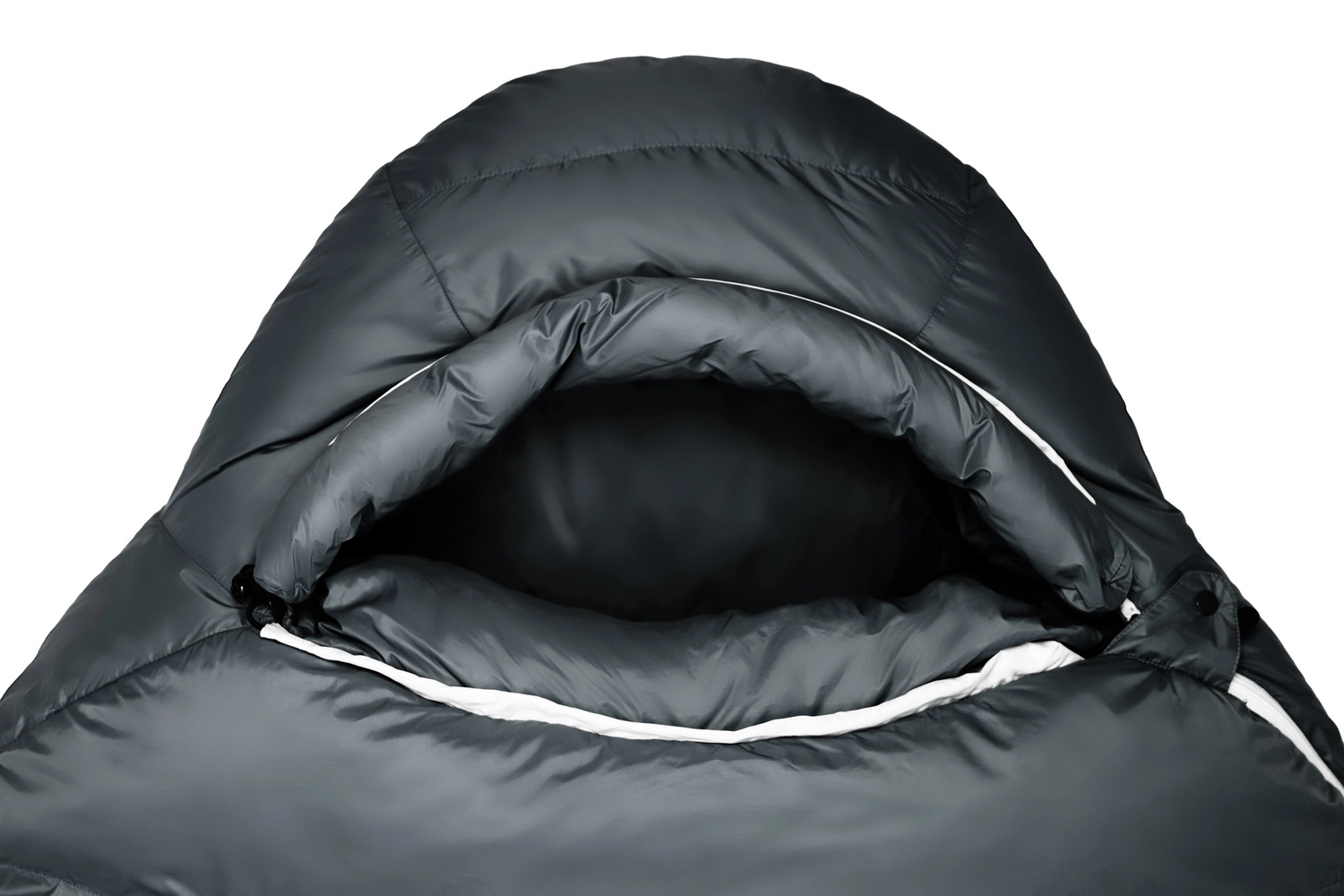 Slaapzak Grüezi Biopod Down Hybrid Ice Extreme 190 Wide Dark Asphalt 5 Slaapzak Grüezi Biopod Down Hybrid Ice Extreme 190 Wide Dark Asphalt - Afbeelding 5
