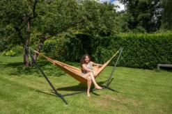 Hangmat Tropilex Single Plain Mocca -Bo-Camp Shop hammock plain mocca 111