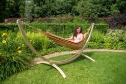 Hangmat Tropilex Single Plain Mocca -Bo-Camp Shop hammock plain mocca 233