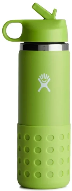 Thermosfles Hydro Flask Kids Wide Mouth Straw Lid And Boot Seagrass 591 Ml